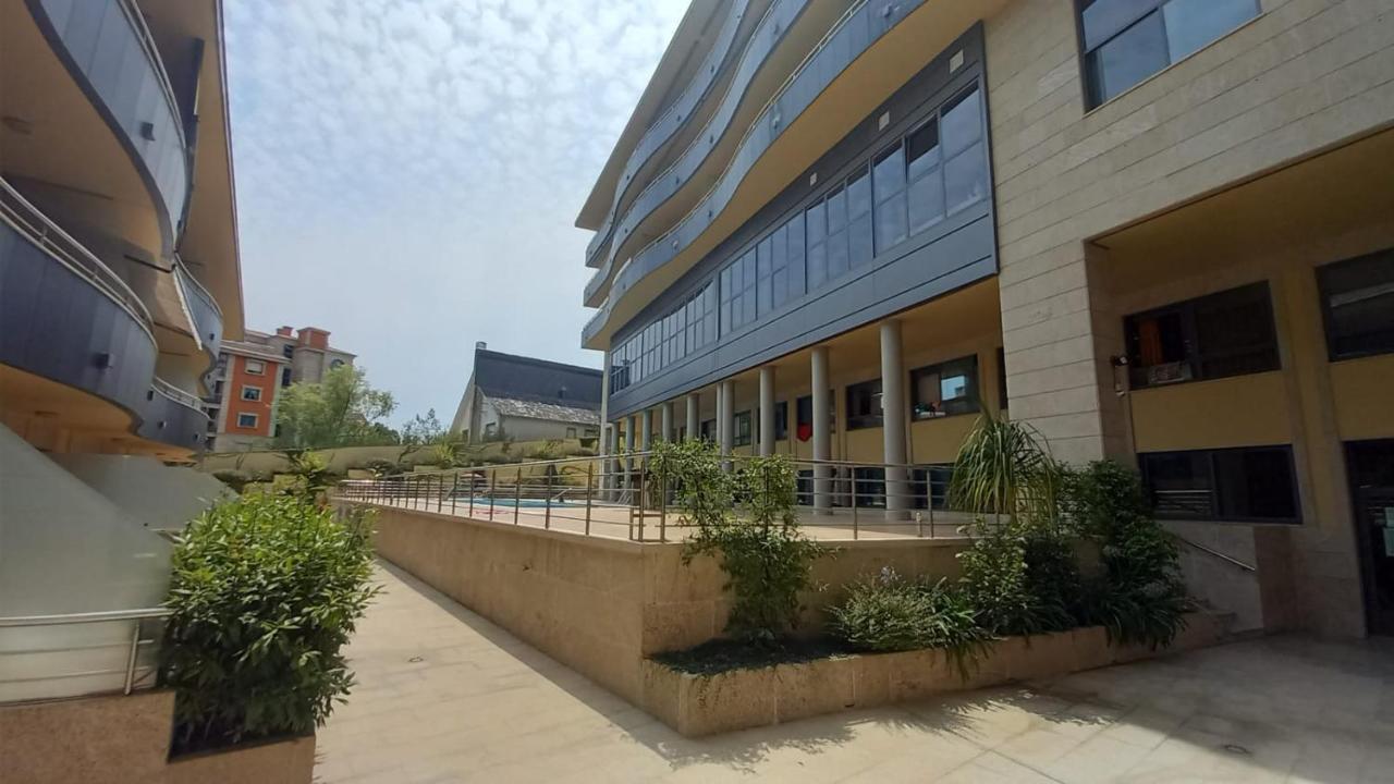 Apartamento En Urbanizacion Con Piscina En Playa De Silgar Sanxenxo Εξωτερικό φωτογραφία